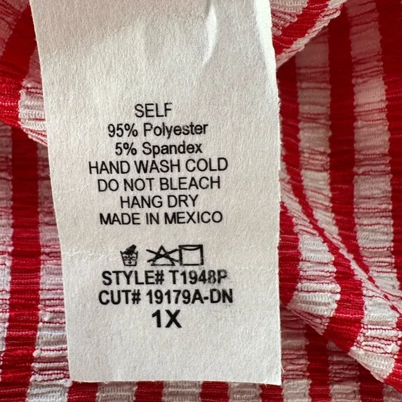 White Birch Red Gingham Tank Top - Valentine’s Day - Picture 5 of 5